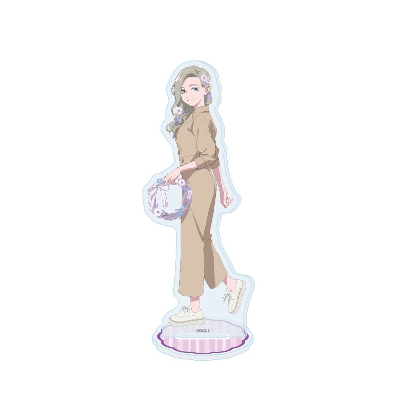 アクリルスタンド 正反対な君と僕 06 東 花Ver.(描き下ろしイラスト) (Acrylic Stand "You and I are Polar Opposites" 06 Azuma Flower Ver. (Original Illustration))