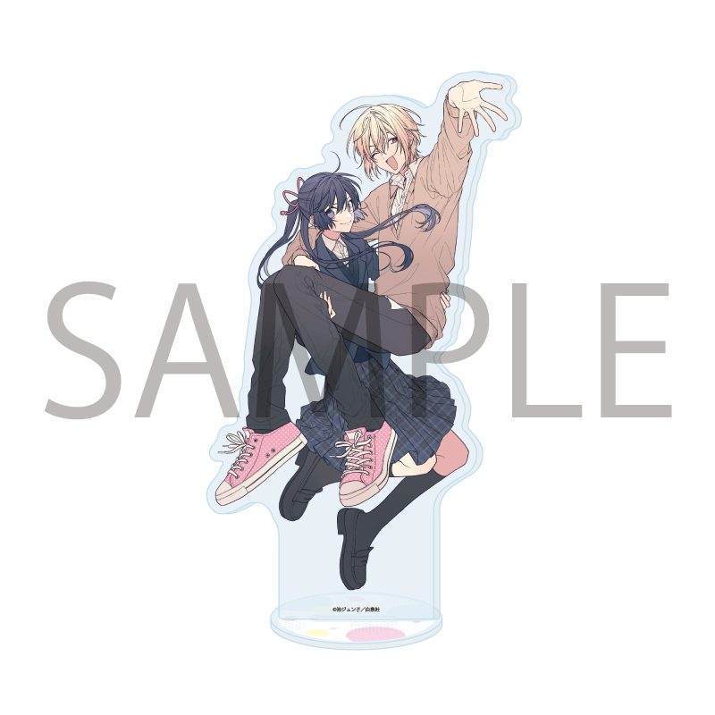 アクリルスタンド 池ジュン子先生作品 02 水玉ハニーボーイ (Acrylic Stand Junko Ike Work 02 "Mizutama Honey Boy")