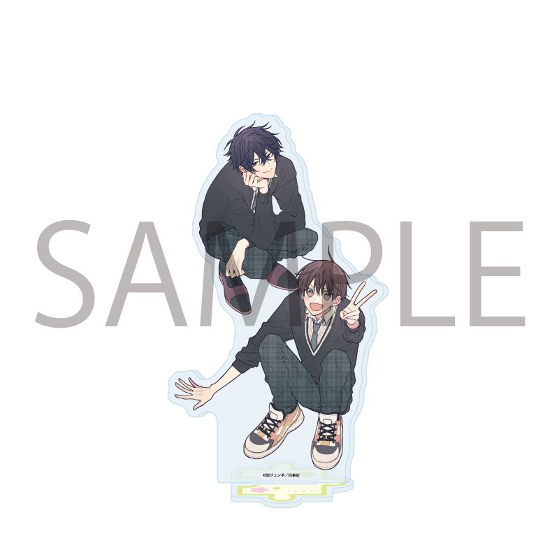アクリルスタンド 池ジュン子先生作品 03 オネエ男子、はじめます。 (Acrylic Stand Junko Ike Work 03 "Onee Danshi, Hajimemasu.")