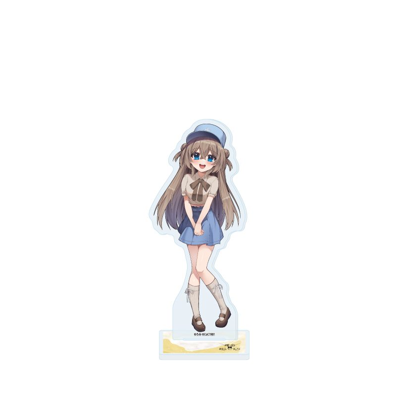 アクリルスタンド 運命を殺しにきた 02 ふらわ 夏私服Ver.(描き下ろしイラスト) (Acrylic Stand Unmei wo Koroshinikita 02 Hurawa Summer Casual Outfit Ver. (Original Illustration))