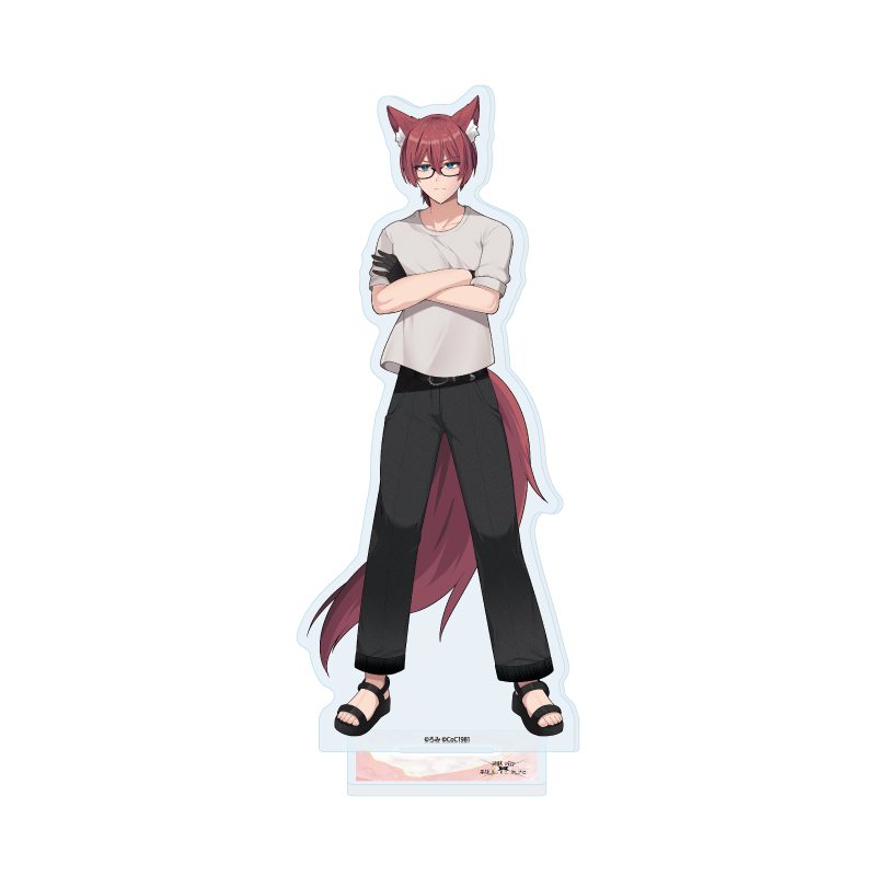 アクリルスタンド 運命を殺しにきた 01 H2S 夏私服Ver.(描き下ろしイラスト) (Acrylic Stand Unmei wo Koroshinikita 01 H2S Summer Casual Outfit Ver. (Original Illustration))