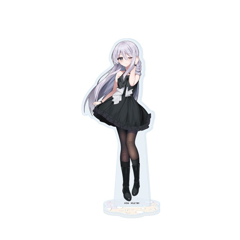 アクリルスタンド 魔法少女は死を唄え 01 倉見依花 ヴァルキリーズたちの日常Ver.(描き下ろしイラスト) (Acrylic Stand Magical Girls Sing of Death 01 Kurami Yorika Valkyries Daily Life Ver. (Original Illustration))
