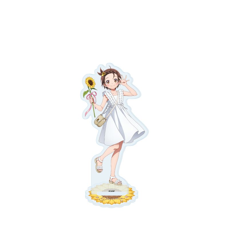 アクリルスタンド メダリスト 15 結束いのり ひまわりVer.(描き下ろしイラスト) (Acrylic Stand "Medalist" 15 Yuitsuka Inori Sunflower Ver. (Original Illustration))