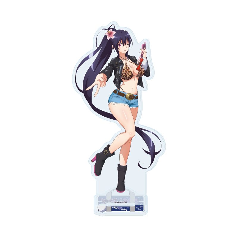 アクリルスタンド ハイスクールD×D HERO 20 姫島朱乃 平成ギャルVer.(描き下ろしイラスト) (Acrylic Stand "High School DxD Hero" 20 Himejima Akeno Heisei Gal Ver. (Original Illustration))