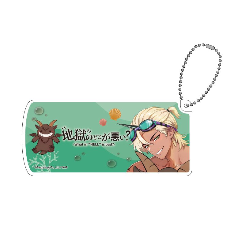 スライド式ピルケース What in hell is bad?-地獄のどこが悪い? 04 ベルゼブブ(描き下ろしイラスト) (Slide Type Pill Case "What in Hell is Bad?" 04 Beelzebub (Original Illustration))