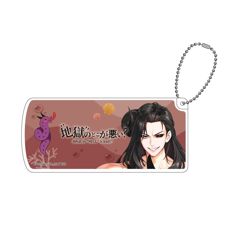 スライド式ピルケース What in hell is bad?-地獄のどこが悪い? 07 アスモデウス(描き下ろしイラスト) (Slide Type Pill Case "What in Hell is Bad?" 07 Asmodeus (Original Illustration))