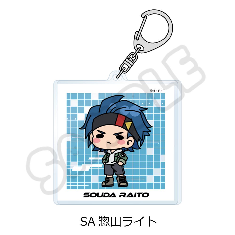 DIGIMON BEATBREAK 第2弾 アクリルキーホルダー SA 惣田ライト ("DIGIMON BEATBREAK" Vol. 2 Acrylic Key Chain SA Souda Raito)