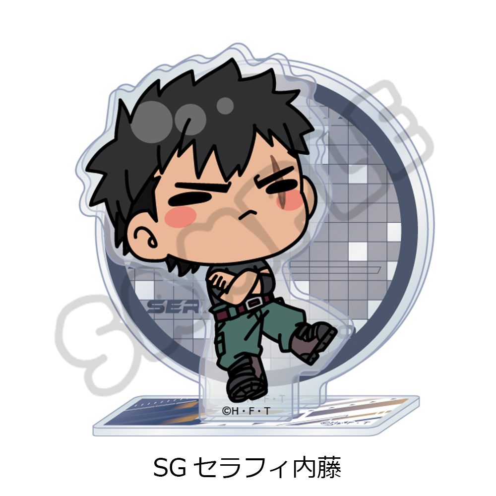 DIGIMON BEATBREAK 第2弾 アクリルスタンド SG セラフィ内藤 ("DIGIMON BEATBREAK" Vol. 2 Acrylic Stand SG Seraphy Naito)