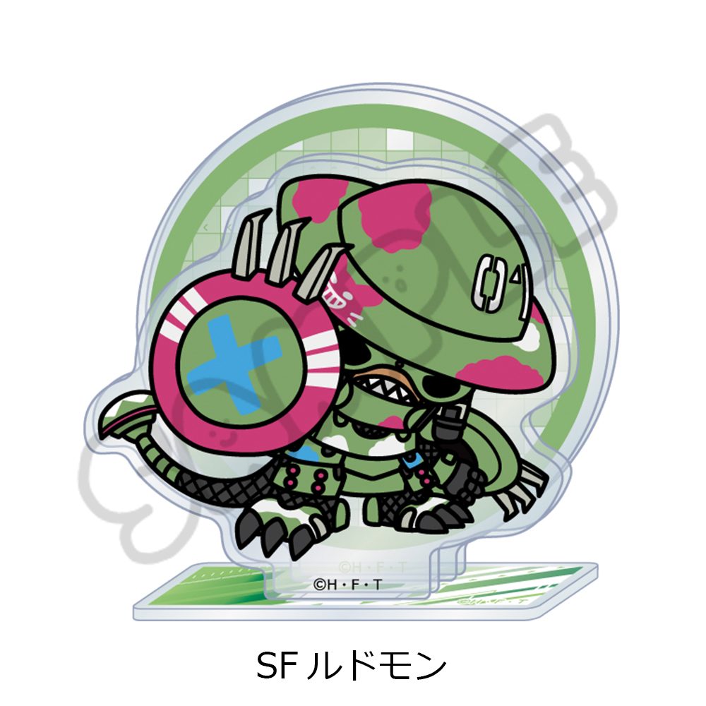 DIGIMON BEATBREAK 第2弾 アクリルスタンド SF ルドモン ("DIGIMON BEATBREAK" Vol. 2 Acrylic Stand SF Ludomon)