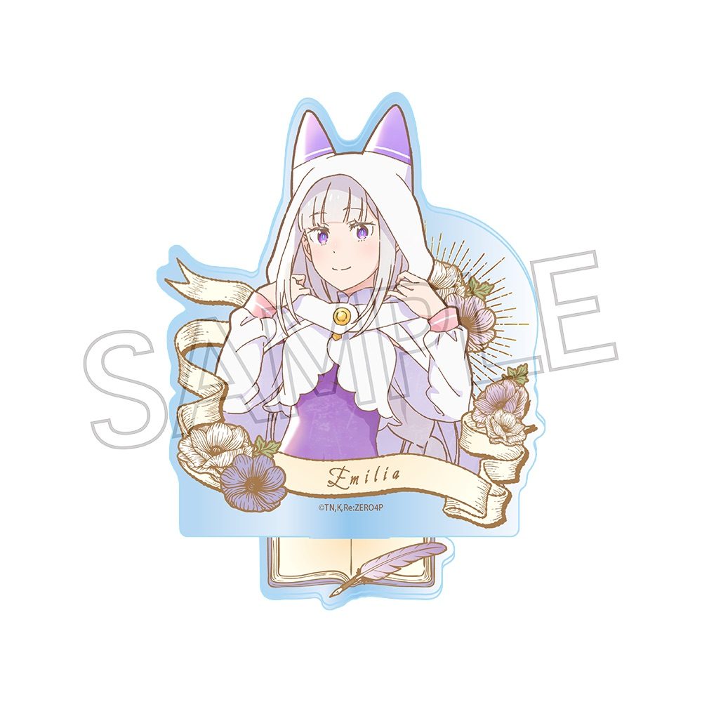 Re:ゼロから始める異世界生活 ヴィンテージシリーズ アクリルスタンド Vol.2 エミリア ("Re:Zero kara Hajimeru Isekai Seikatsu" Vintage Series Acrylic Stand Vol. 2 Emilia)