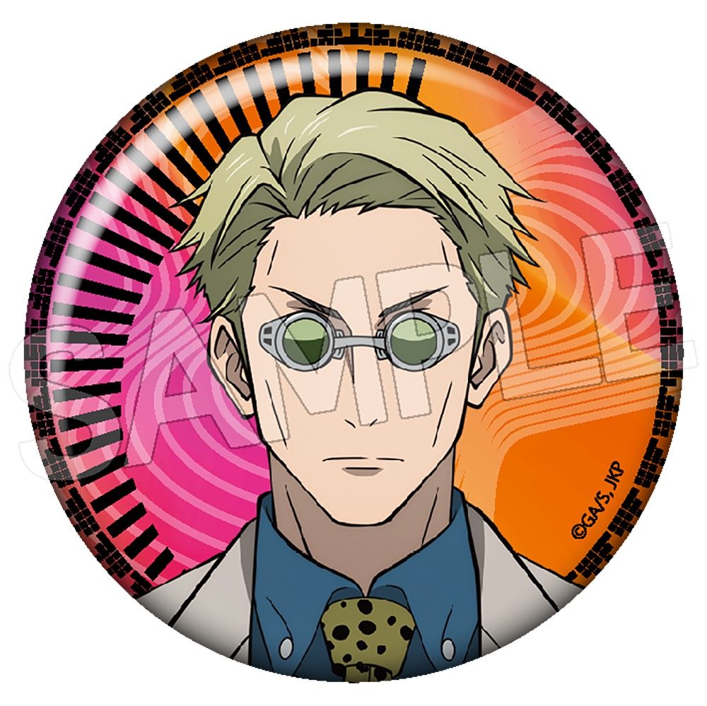 呪術廻戦 5周年 メタリック缶バッジ 七海建人 ("Jujutsu Kaisen" 5th Anniversary Metallic Can Badge Nanami Kento)