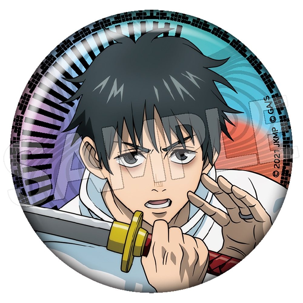 呪術廻戦 5周年 メタリック缶バッジ 乙骨憂太(劇場版 呪術廻戦 0) ("Jujutsu Kaisen" 5th Anniversary Metallic Can Badge Okkotsu Yuta (Jujutsu Kaisen 0: The Movie))