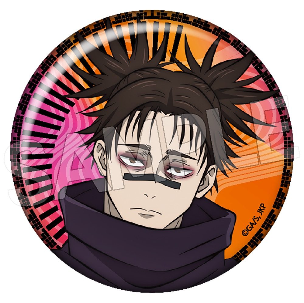 呪術廻戦 5周年 メタリック缶バッジ 脹相 ("Jujutsu Kaisen" 5th Anniversary Metallic Can Badge Choso)