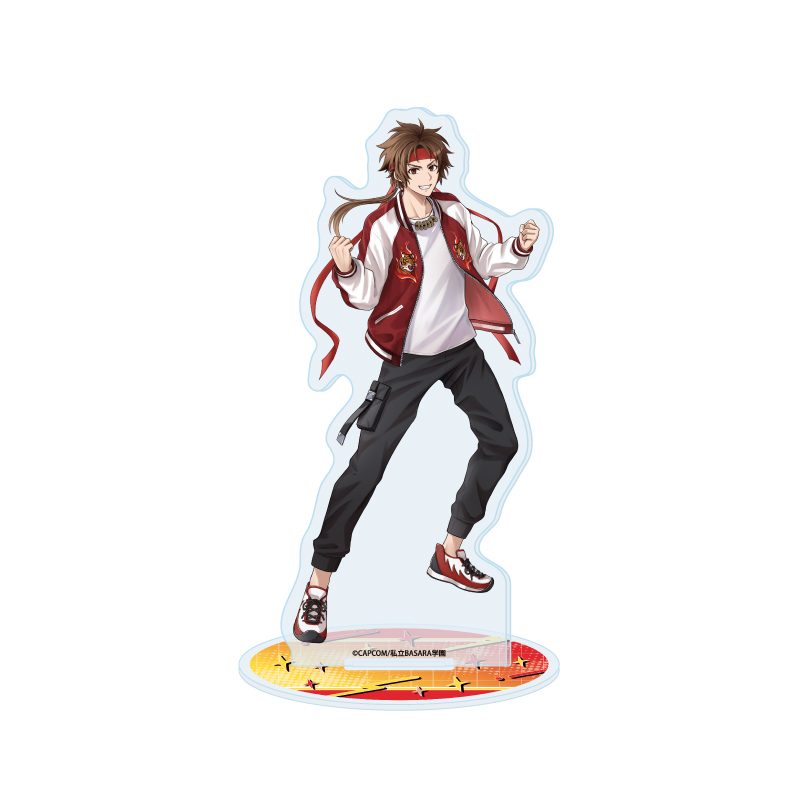 アクリルスタンド 学園BASARA 14 真田幸村 スカジャンVer.(描き起こしイラスト) (Acrylic Stand "Gakuen BASARA" 14 Sanada Yukimura Souvenir Jacket Ver. (Original Illustration))