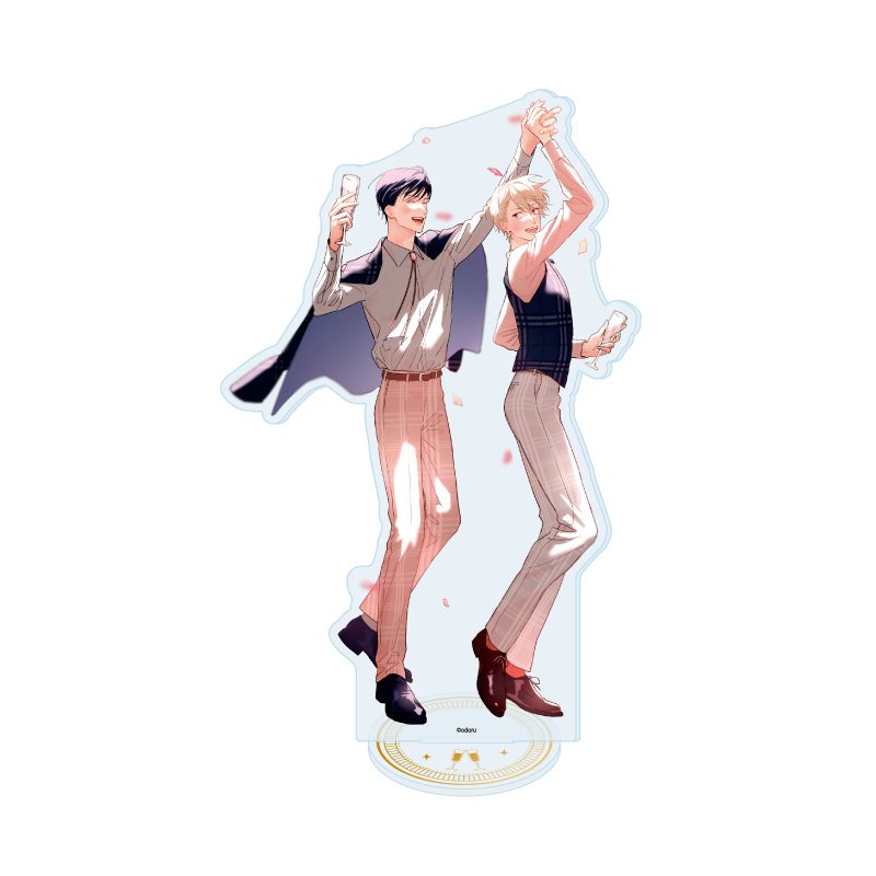 アクリルスタンド 春のデジャヴに踊れ 02 淳&晃介(公式イラスト) (Acrylic Stand "Dance with Spring Deja Vu" 02 Jun & Kosuke (Official Illustration))