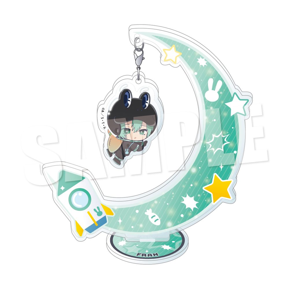 家庭教師ヒットマンREBORN! うさびてぃゆらゆらアクリルスタンド フラン ("Reborn!" Usavity Yurayura Acrylic Stand Fran)