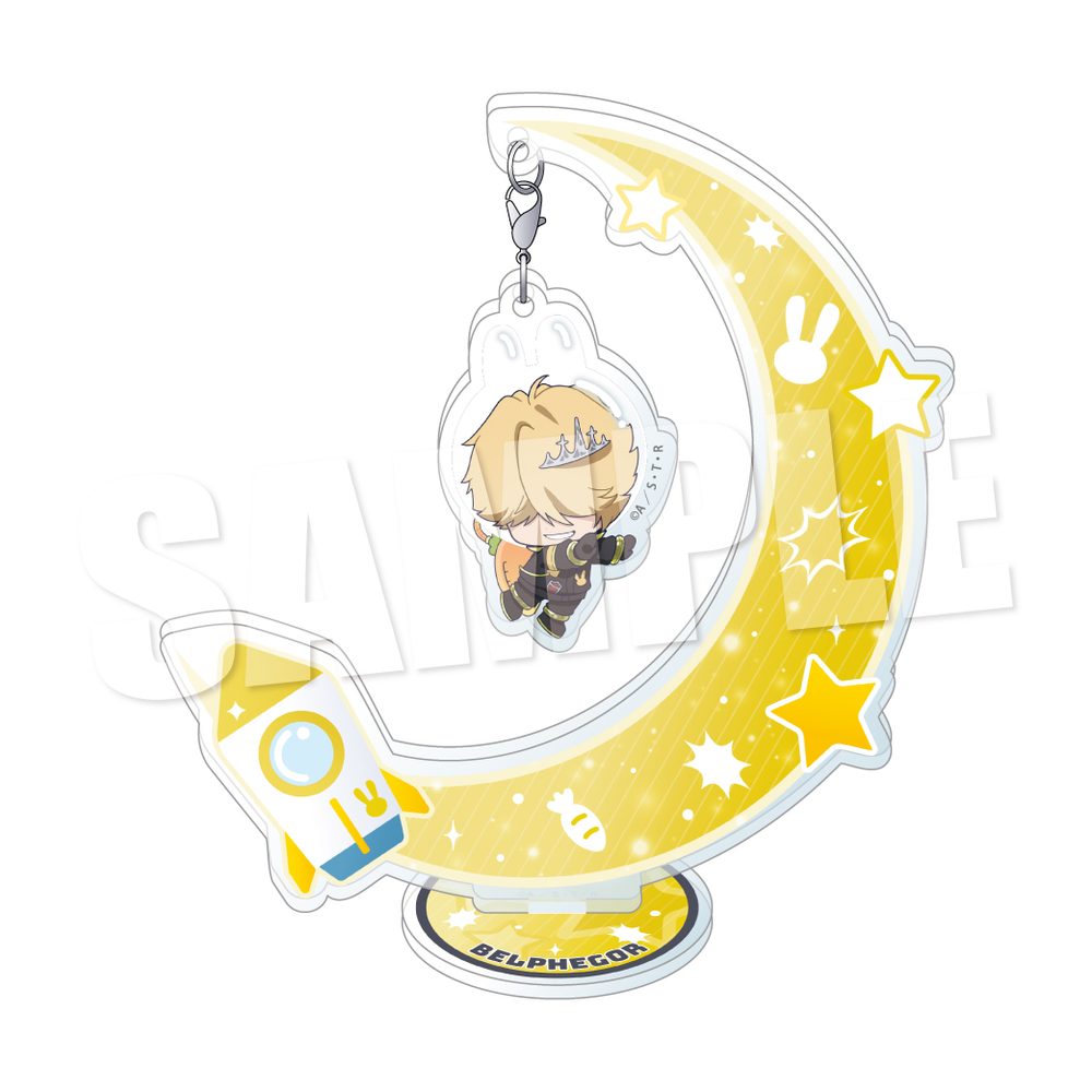 家庭教師ヒットマンREBORN! うさびてぃゆらゆらアクリルスタンド ベルフェゴール(10年後) ("Reborn!" Usavity Yurayura Acrylic Stand Belphegor (10 Years Later))