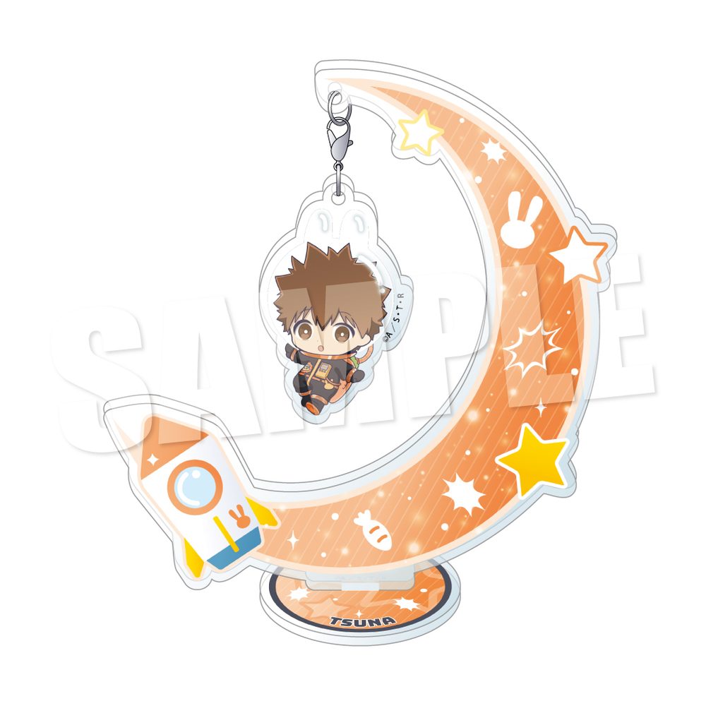 家庭教師ヒットマンREBORN! うさびてぃゆらゆらアクリルスタンド 沢田綱吉 ("Reborn!" Usavity Yurayura Acrylic Stand Sawada Tsunayoshi)