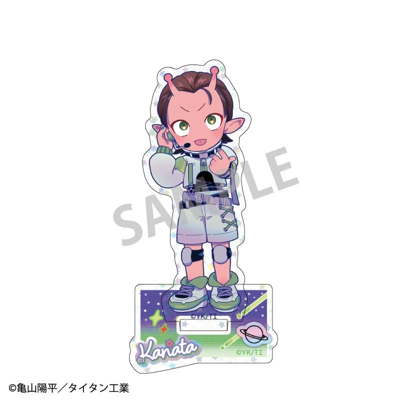 銀河特急 ミルキー☆サブウェイ ホログラムミニアクリルスタンド カナタ 描き起こし第3弾 COSMOS☆IDOL ("MILKY SUBWAY THE GALACTIC LIMITED EXPRESS" Hologram Mini Acrylic Stand Kanata Original Illustration Vol. 3 Cosmos Idol)