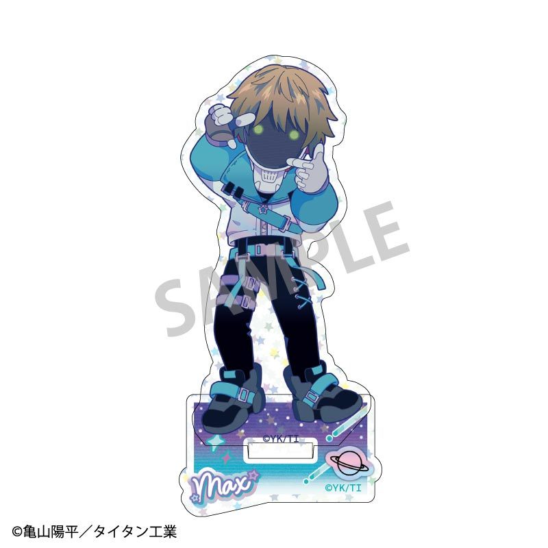 銀河特急 ミルキー☆サブウェイ ホログラムミニアクリルスタンド マックス 描き起こし第3弾 COSMOS☆IDOL ("MILKY SUBWAY THE GALACTIC LIMITED EXPRESS" Hologram Mini Acrylic Stand Max Original Illustration Vol. 3 Cosmos Idol)