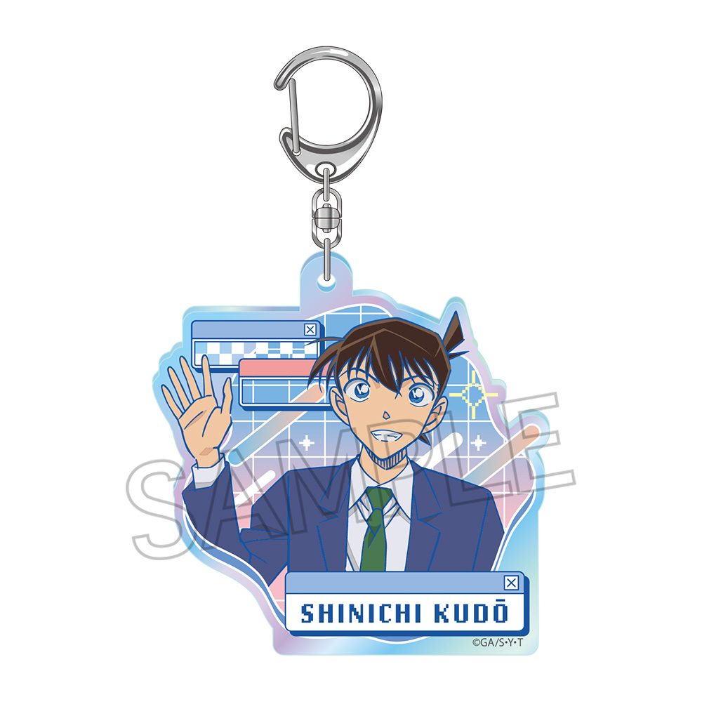 名探偵コナン ニュートロポップ オーロラアクリルキーホルダー-ハイファイブ- 工藤新一 ("Detective Conan" Newtoro Pop Aurora Acrylic Key Chain -High Five- Kudo Shinichi)
