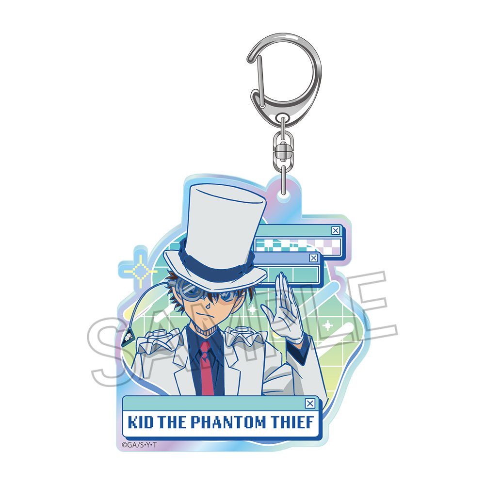 名探偵コナン ニュートロポップ オーロラアクリルキーホルダー-ハイファイブ- 怪盗キッド ("Detective Conan" Newtoro Pop Aurora Acrylic Key Chain -High Five- Kaito Kid)