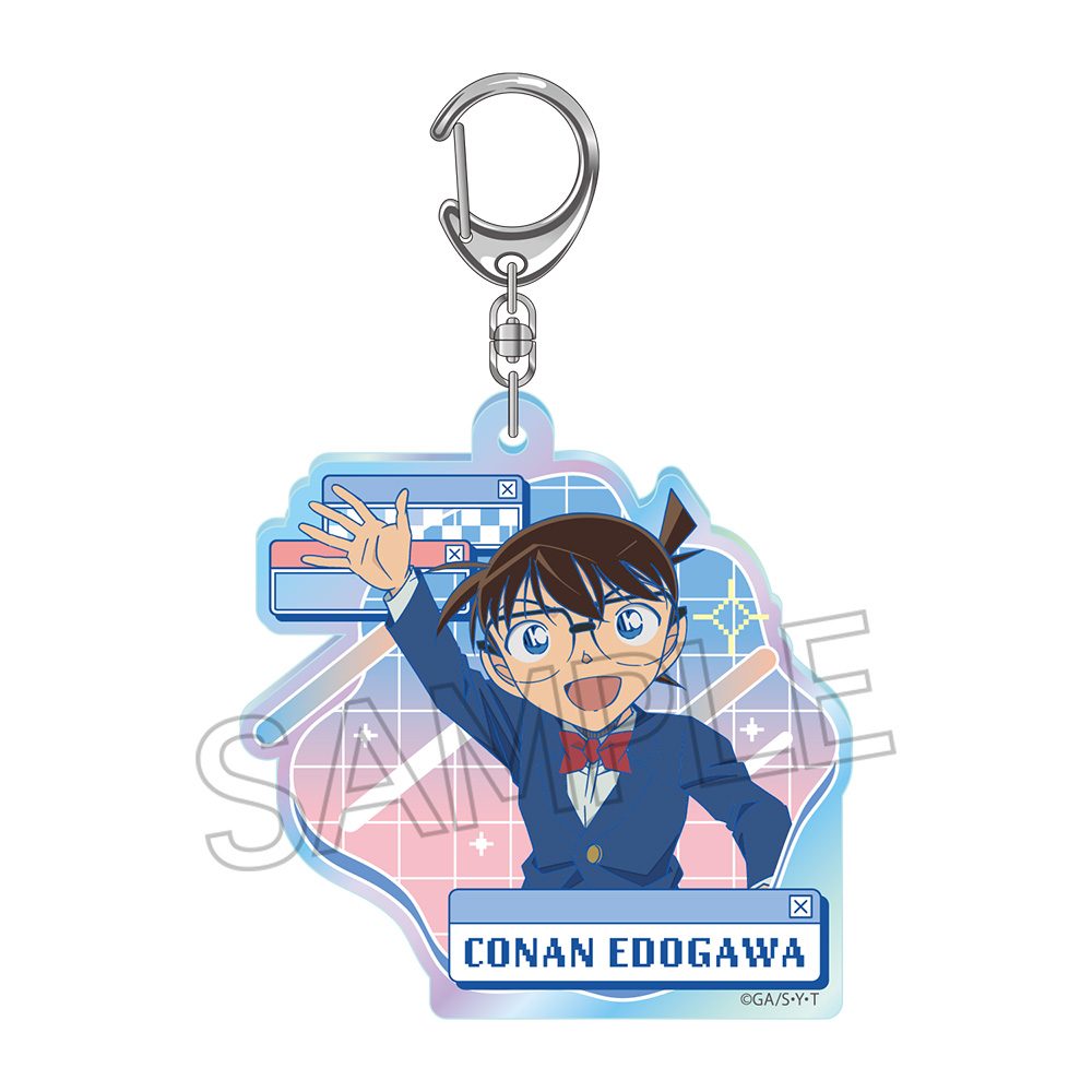 名探偵コナン ニュートロポップ オーロラアクリルキーホルダー-ハイファイブ- 江戸川コナン ("Detective Conan" Newtoro Pop Aurora Acrylic Key Chain -High Five- Edogawa Conan)