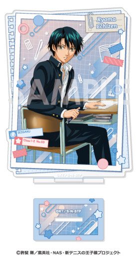 新テニスの王子様 アクリルスタンド-王子様達の学園生活- 1 越前リョーマ ("New The Prince of Tennis" Acrylic Stand -The Princes' School Life- 1 Echizen Ryoma)