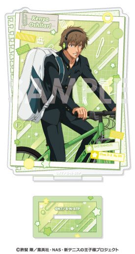 新テニスの王子様 アクリルスタンド-王子様達の学園生活- 11 忍足謙也 ("New The Prince of Tennis" Acrylic Stand -The Princes' School Life- 11 Oshitari Kenya)