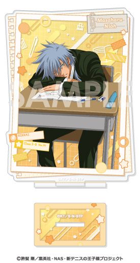 新テニスの王子様 アクリルスタンド-王子様達の学園生活- 7 仁王雅治 ("New The Prince of Tennis" Acrylic Stand -The Princes' School Life- 7 Nioh Masaharu)