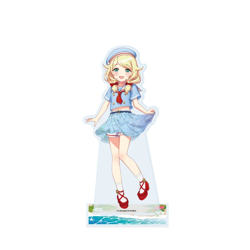 デカアクリルスタンド アイドルマスター シンデレラガールズ 18 遊佐こずえ マリンセーラーVer.(描き下ろしイラスト) (Deka Acrylic Stand "The Idolmaster Cinderella Girls" 18 Yusa Kozue Marine Sailor Ver. (Original Illustration))