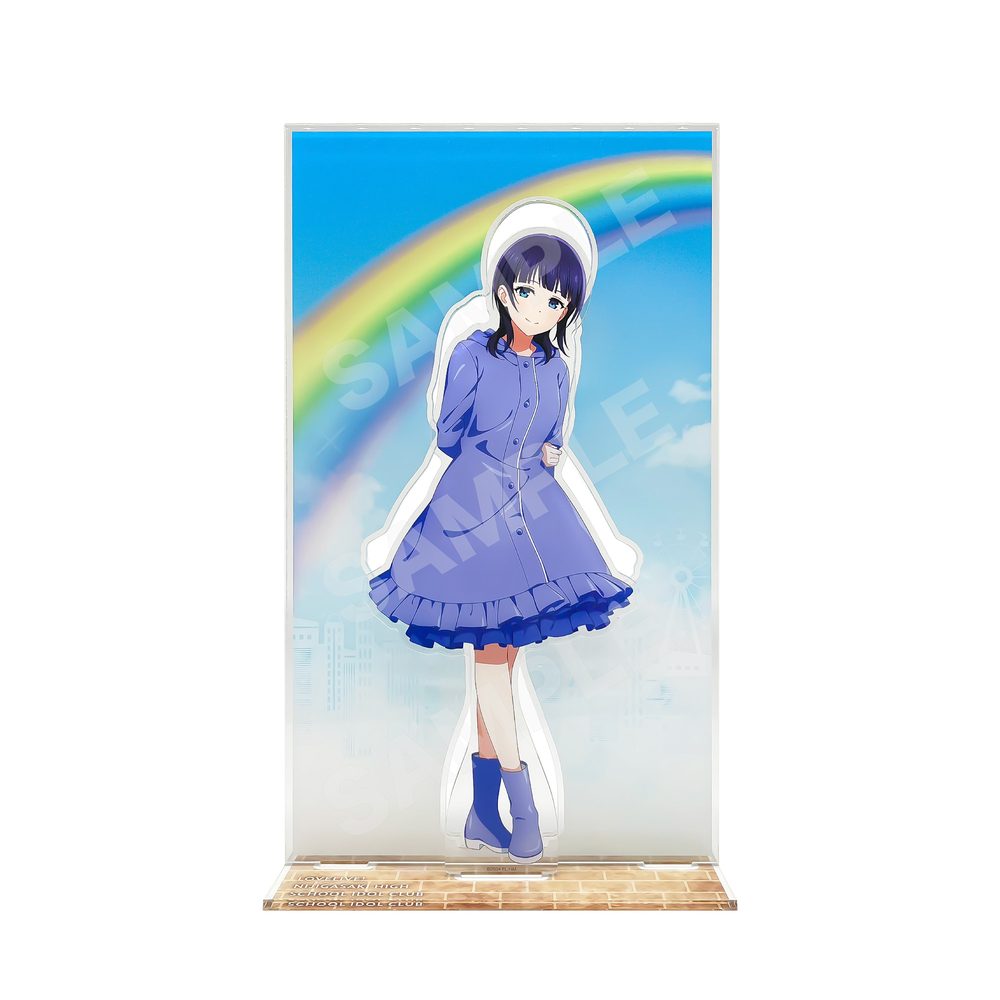 ラブライブ!虹ヶ咲学園スクールアイドル同好会 背景付きアクスタ E 朝香果林 ("Love Live! Nijigasaki High School Idol Club" Acrylic Stand with Background E Asaka Karin)