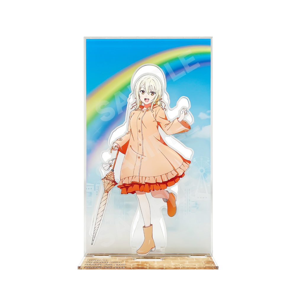 ラブライブ!虹ヶ咲学園スクールアイドル同好会 背景付きアクスタ F 宮下愛 ("Love Live! Nijigasaki High School Idol Club" Acrylic Stand with Background F Miyashita Ai)