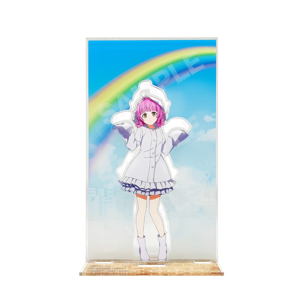 ラブライブ!虹ヶ咲学園スクールアイドル同好会 背景付きアクスタ J 天王寺璃奈 ("Love Live! Nijigasaki High School Idol Club" Acrylic Stand with Background J Tennoji Rina)