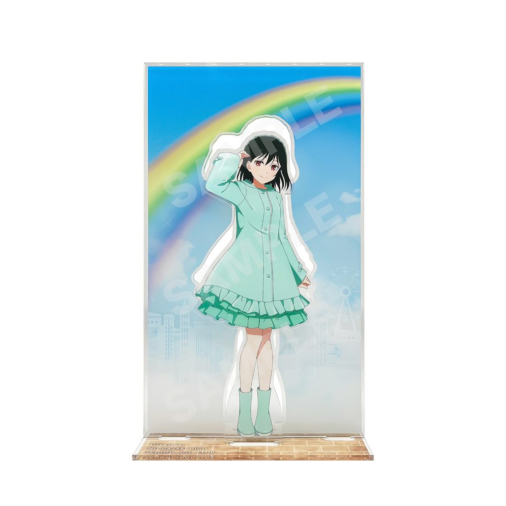ラブライブ!虹ヶ咲学園スクールアイドル同好会 背景付きアクスタ K 三船栞子 ("Love Live! Nijigasaki High School Idol Club" Acrylic Stand with Background K Mifune Shioriko)