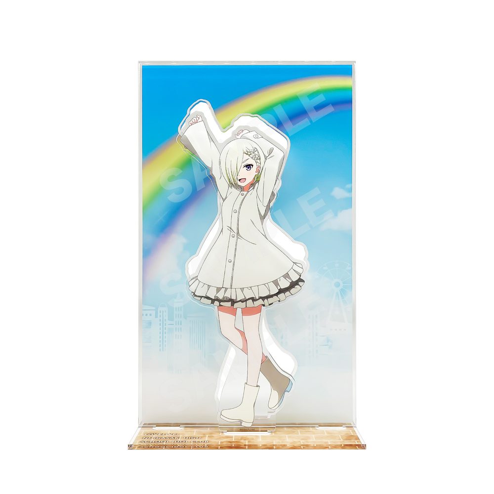 ラブライブ!虹ヶ咲学園スクールアイドル同好会 背景付きアクスタ L ミア・テイラー ("Love Live! Nijigasaki High School Idol Club" Acrylic Stand with Background L Mia Taylor)