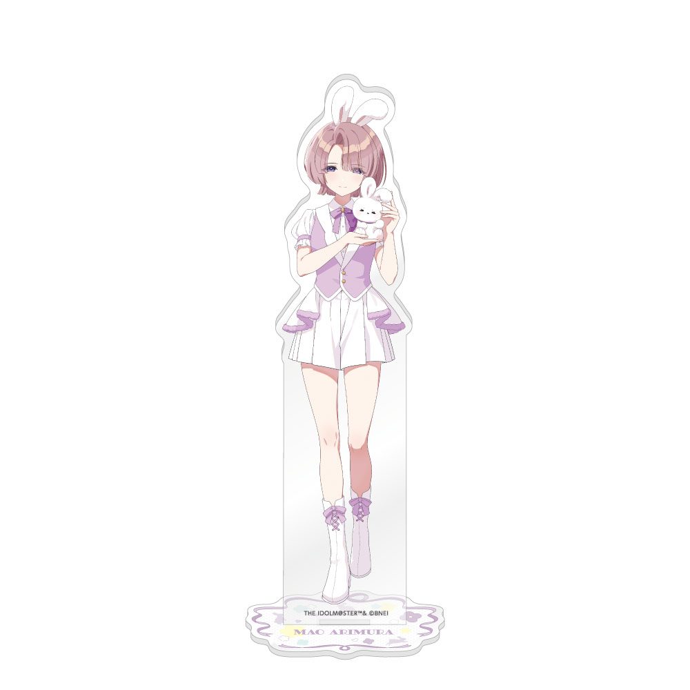学園アイドルマスター アクリルスタンド Lady Rabbit 有村麻央 ("Gakuen Idolmaster" Acrylic Stand Lady Rabbit Arimura Mao)