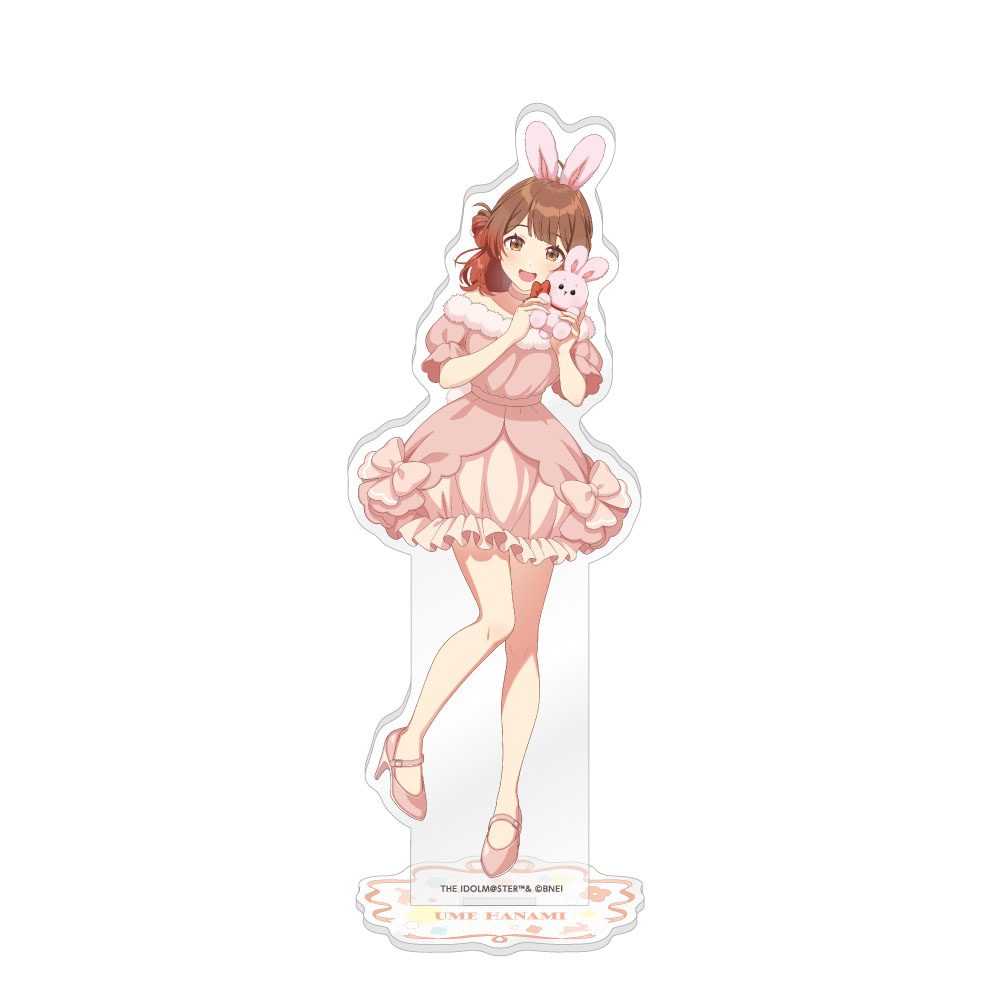 学園アイドルマスター アクリルスタンド Lady Rabbit 花海佑芽 ("Gakuen Idolmaster" Acrylic Stand Lady Rabbit Hanami Ume)