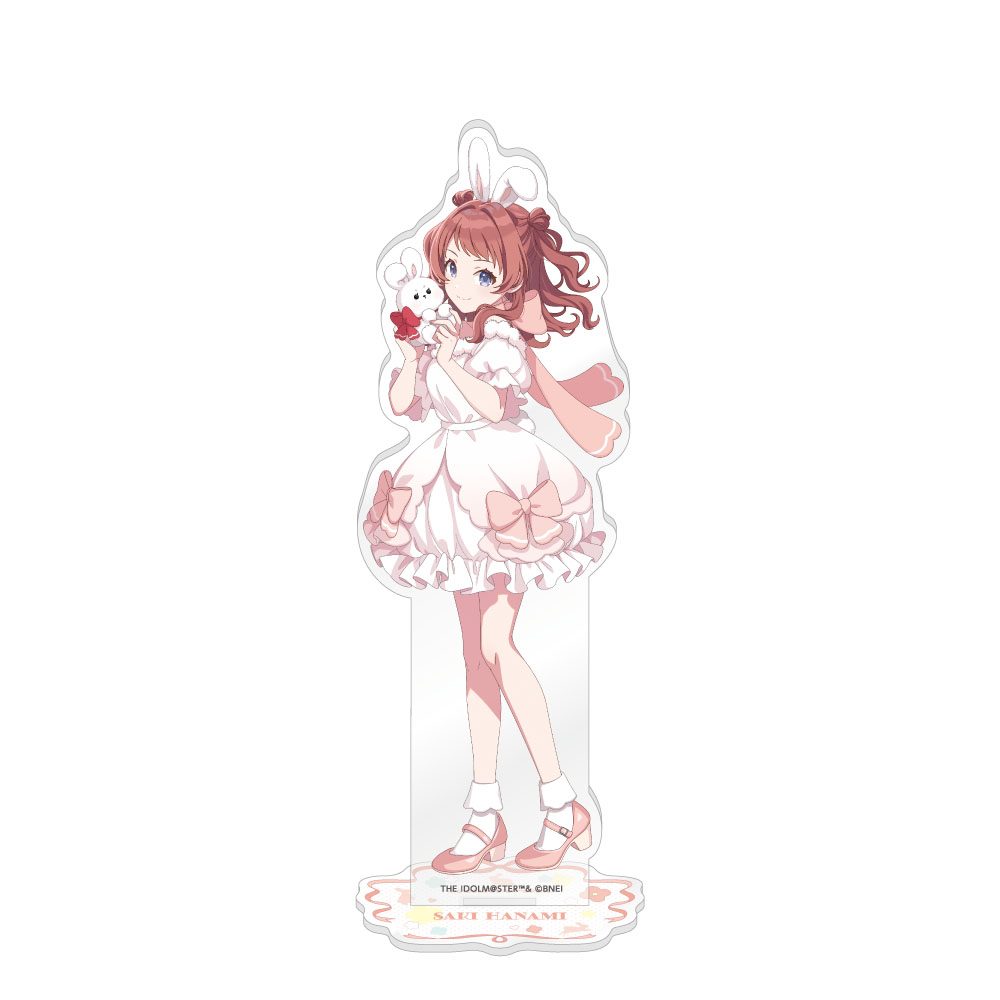 学園アイドルマスター アクリルスタンド Lady Rabbit 花海咲季 ("Gakuen Idolmaster" Acrylic Stand Lady Rabbit Hanami Saki)
