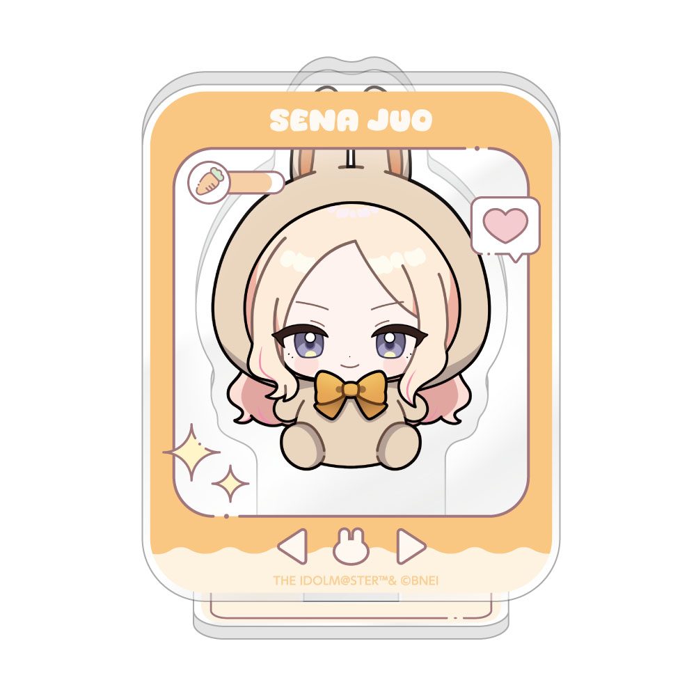 学園アイドルマスター ミニアクリルスタンド うさぐるみVer. 十王星南 ("Gakuen Idolmaster" Mini Acrylic Stand Rabbit Plush Ver. Juo Sena)