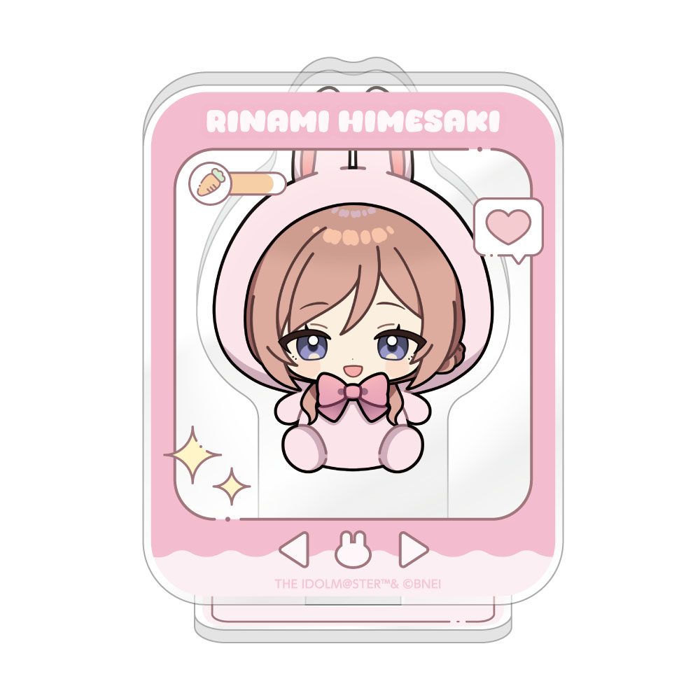学園アイドルマスター ミニアクリルスタンド うさぐるみVer. 姫崎莉波 ("Gakuen Idolmaster" Mini Acrylic Stand Rabbit Plush Ver. Himesaki Rinami)