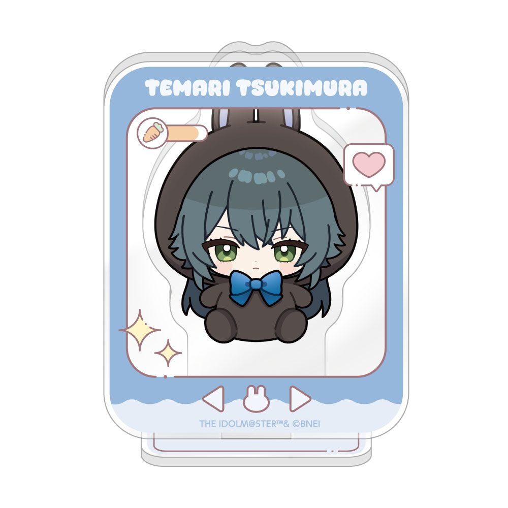 学園アイドルマスター ミニアクリルスタンド うさぐるみVer. 月村手毬 ("Gakuen Idolmaster" Mini Acrylic Stand Rabbit Plush Ver. Tsukimura Temari)