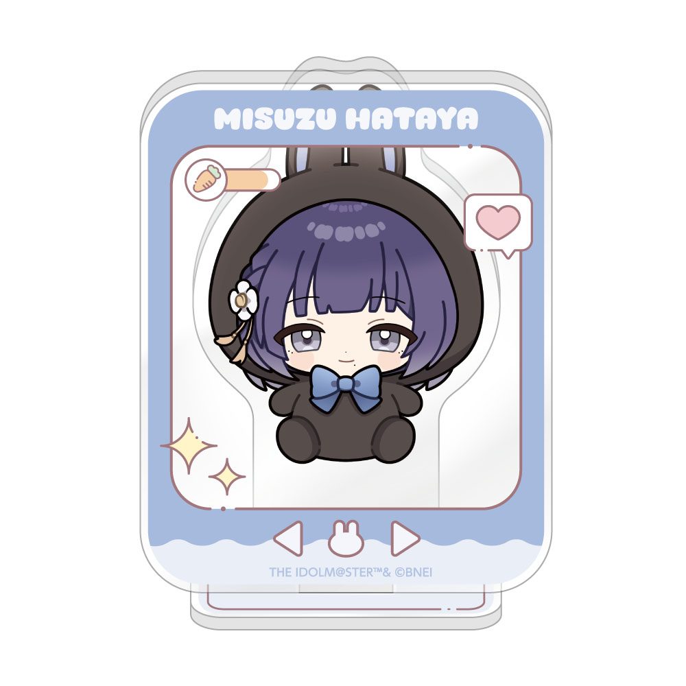 学園アイドルマスター ミニアクリルスタンド うさぐるみVer. 秦谷美鈴 ("Gakuen Idolmaster" Mini Acrylic Stand Rabbit Plush Ver. Hataya Misuzu)