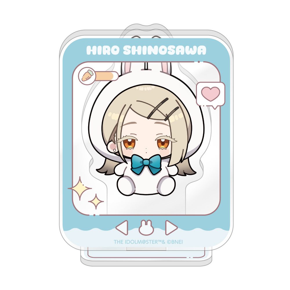 学園アイドルマスター ミニアクリルスタンド うさぐるみVer. 篠澤広 ("Gakuen Idolmaster" Mini Acrylic Stand Rabbit Plush Ver. Shinosawa Hiro)