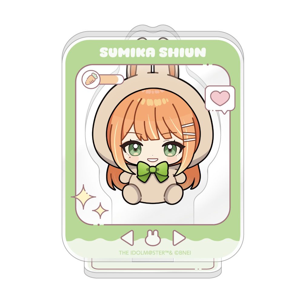 学園アイドルマスター ミニアクリルスタンド うさぐるみVer. 紫雲清夏 ("Gakuen Idolmaster" Mini Acrylic Stand Rabbit Plush Ver. Shiun Sumika)
