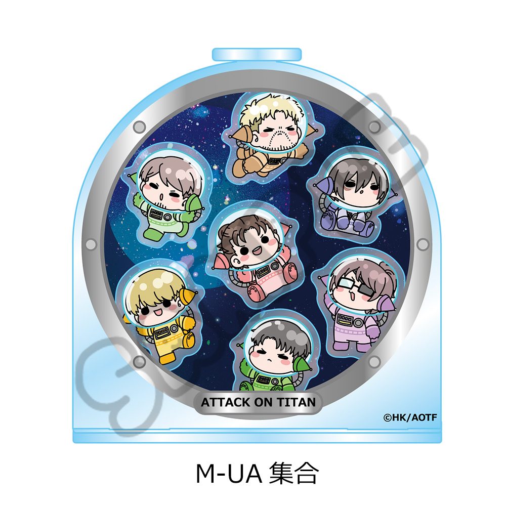 進撃の巨人 The Final Season 第17弾 ビッグアクリルスタンド M-UA 集合 ("Attack on Titan The Final Season" Vol. 17 Big Acrylic Stand M-UA Group)