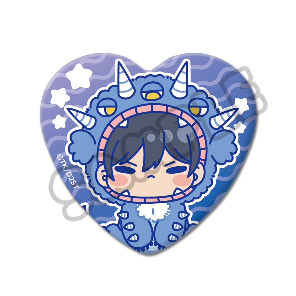 ダイヤのA act II -Second Season- 第2弾 ハート型缶バッジ MB 降谷暁 ("Ace of Diamond act II -Second Season-" Vol. 2 Heart Can Badge MB Furuya Satoru)