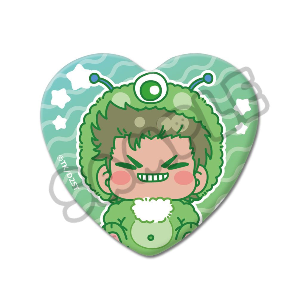 ダイヤのA act II -Second Season- 第2弾 ハート型缶バッジ ME 倉持洋一 ("Ace of Diamond act II -Second Season-" Vol. 2 Heart Can Badge ME Kuramochi Yoichi)