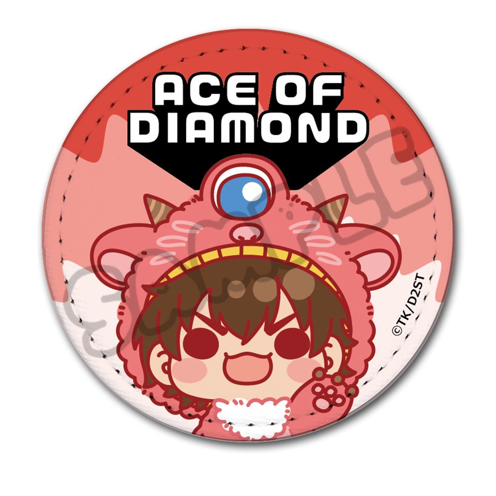 ダイヤのA act II -Second Season- 第2弾 レザーバッジ MA 沢村栄純 ("Ace of Diamond act II -Second Season-" Vol. 2 Leather Badge MA Sawamura Eijun)