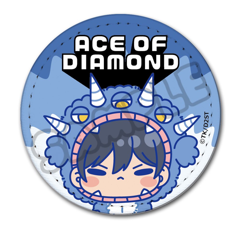 ダイヤのA act II -Second Season- 第2弾 レザーバッジ MB 降谷暁 ("Ace of Diamond act II -Second Season-" Vol. 2 Leather Badge MB Furuya Satoru)